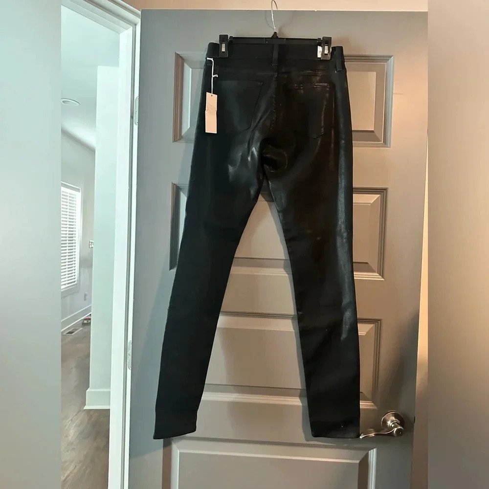 Hudsons Jeans BLACK Women's Natalie Super Skinny Ankle Jean, NWT size 28 - Picture 3 of 7